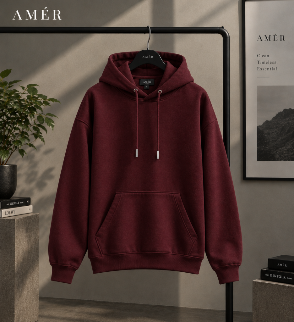 AMÉR Premium Solid Hoodie